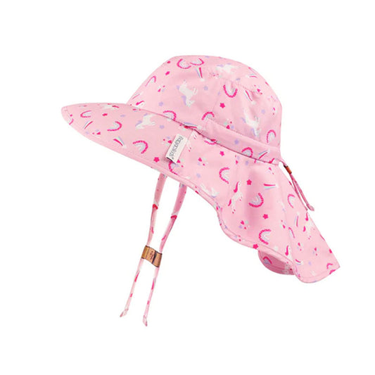 Flapjack Kids Cape Sunhat - Unicorn