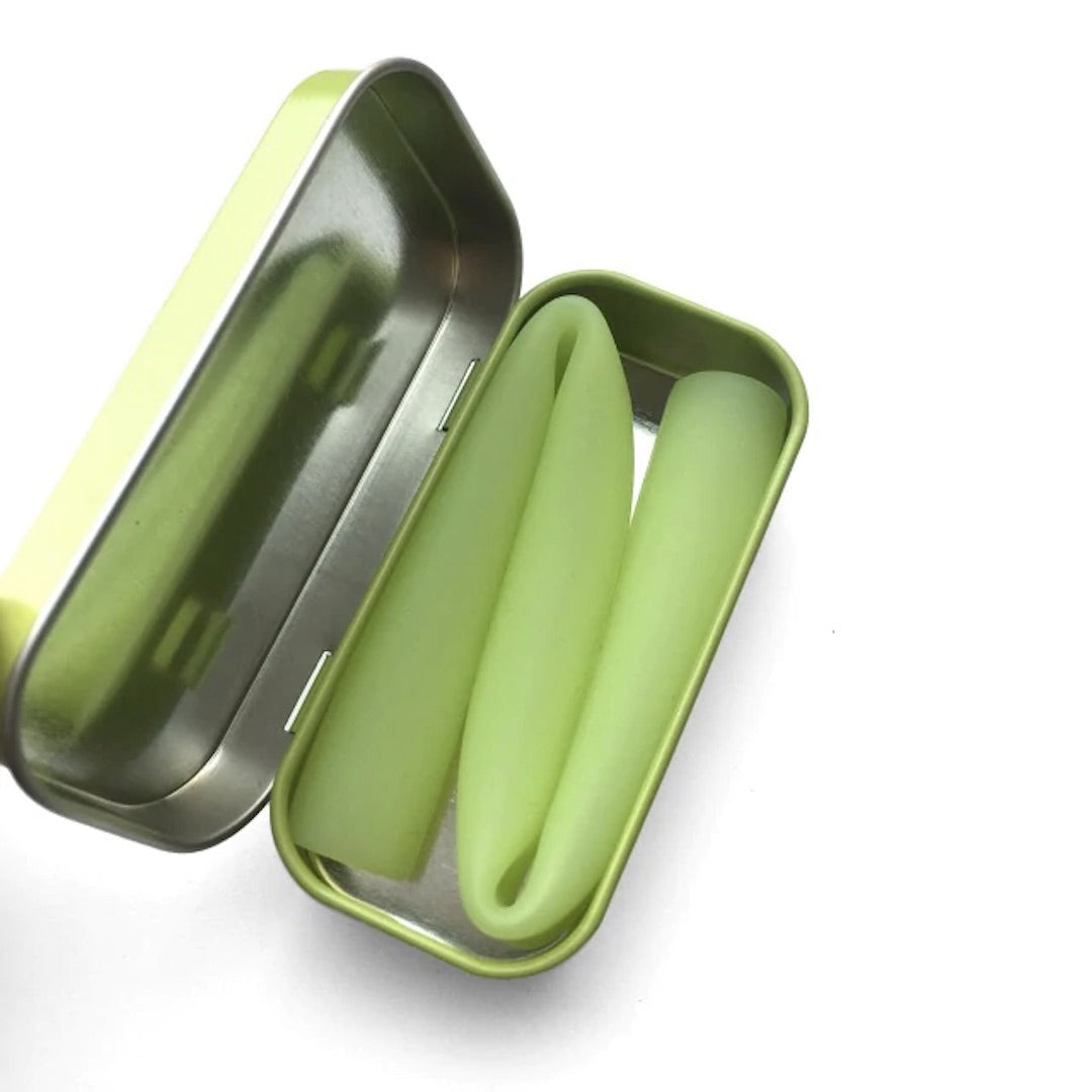 Gosili SiliStraw Reusable Straw + Tin (X-Wide)