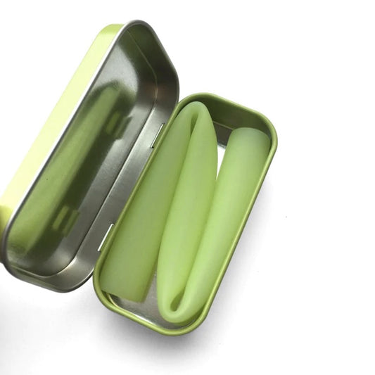 Gosili SiliStraw Reusable Straw + Tin (X-Wide)