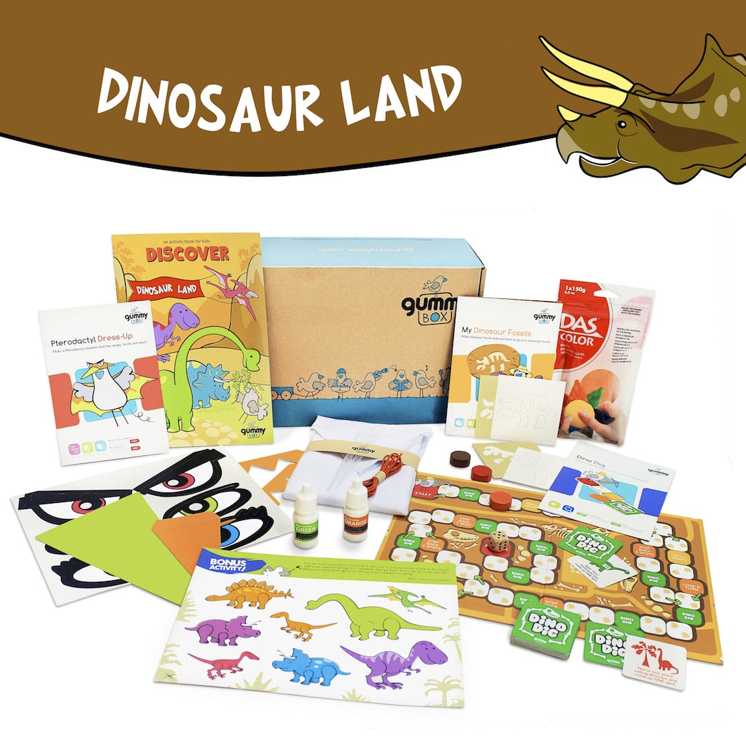 Gummy Box Standard Box - Dinosaur Land