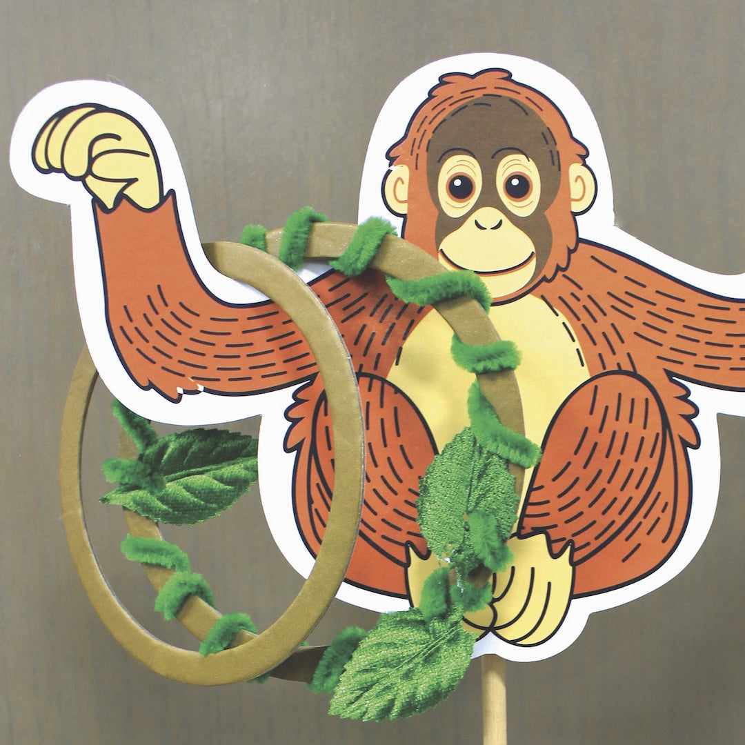 Gummy Box Orangutan Ring Toss Mini Box