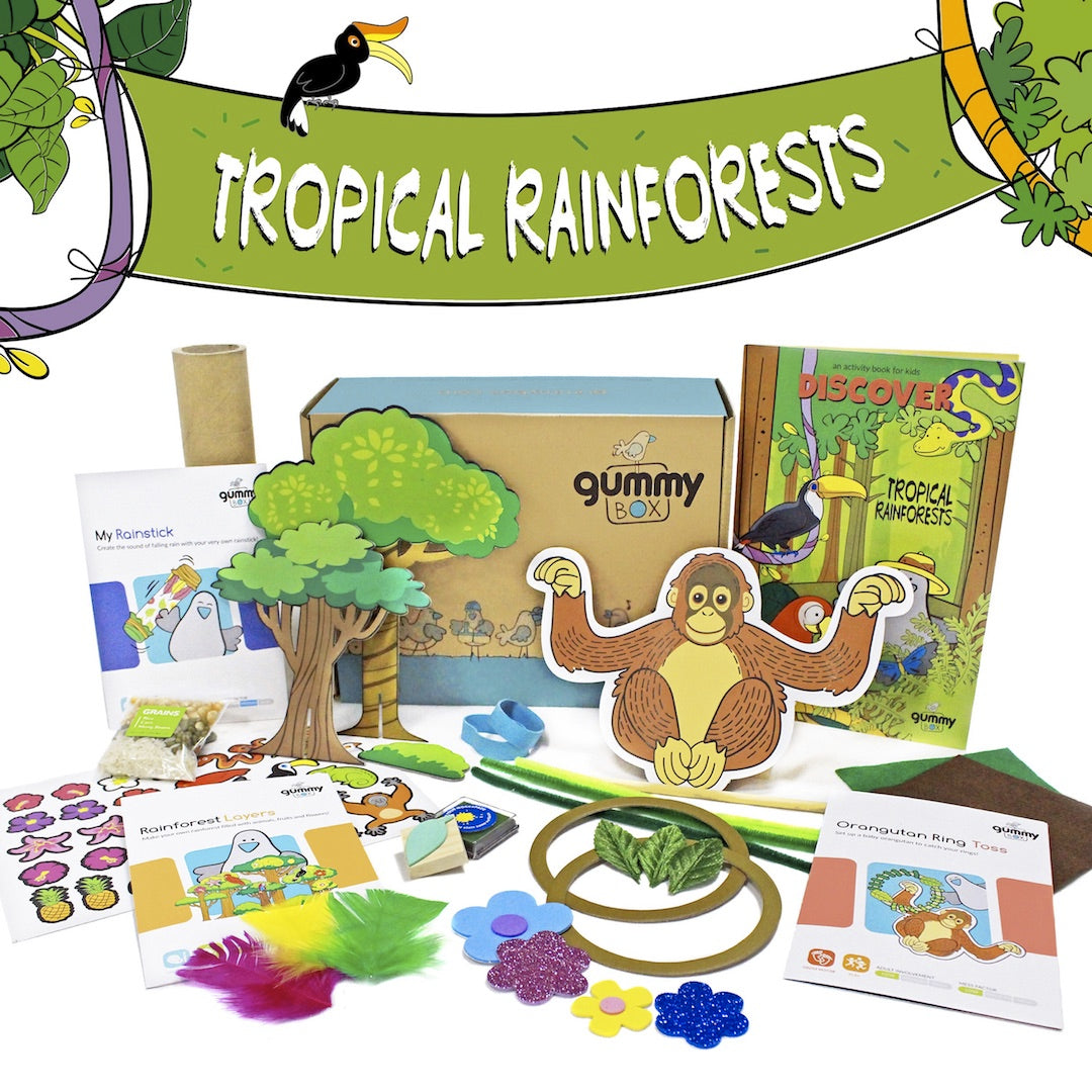 Gummy Box Standard Box - Tropical Rainforest