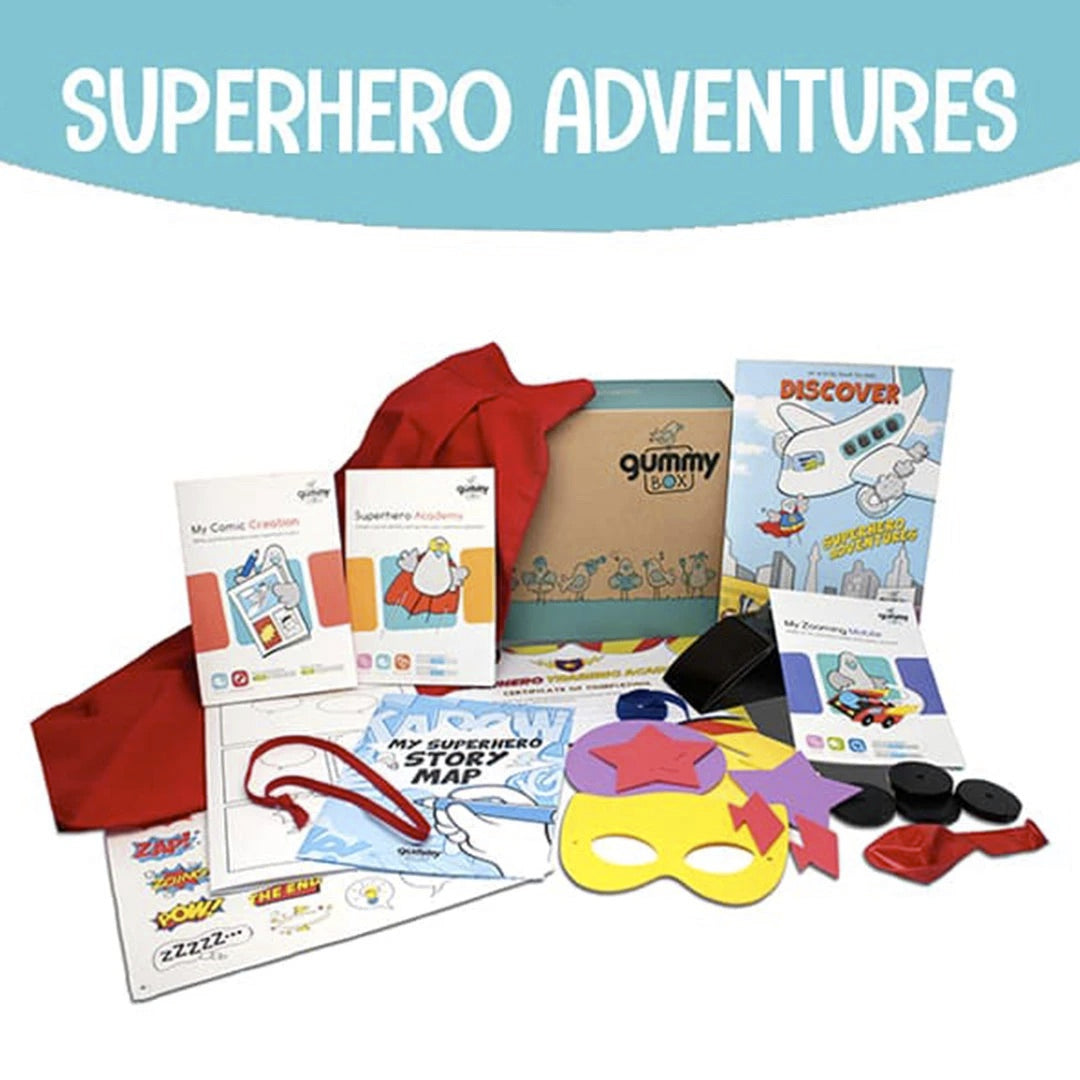 Gummy Box Standard Box - Superhero Adventures