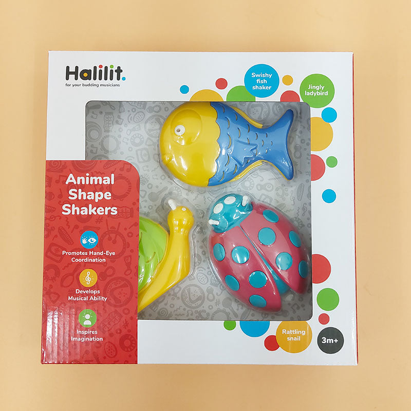 Halilit Animal Shape Shakers