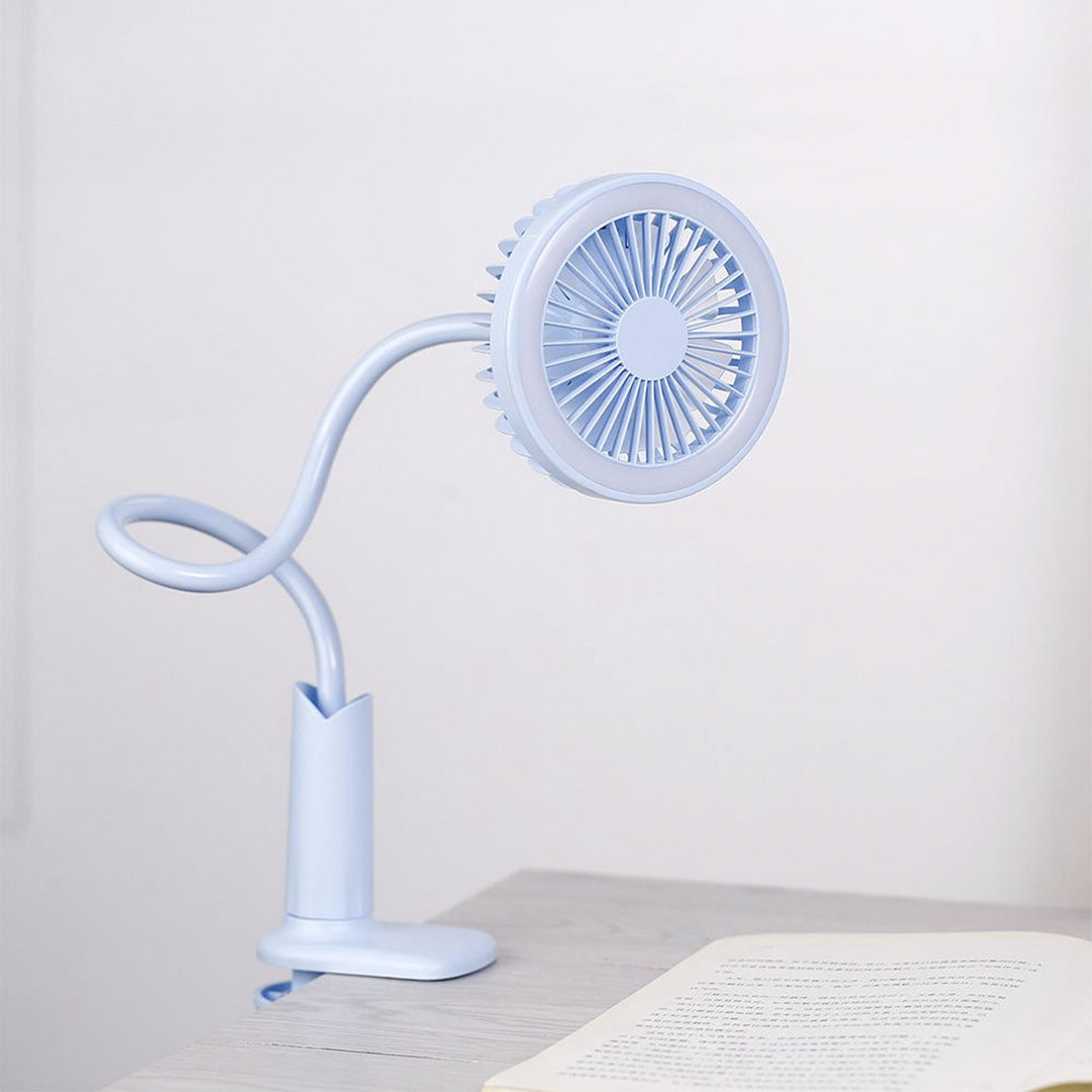 Huasa Portable Rechargeable Stroller Fan