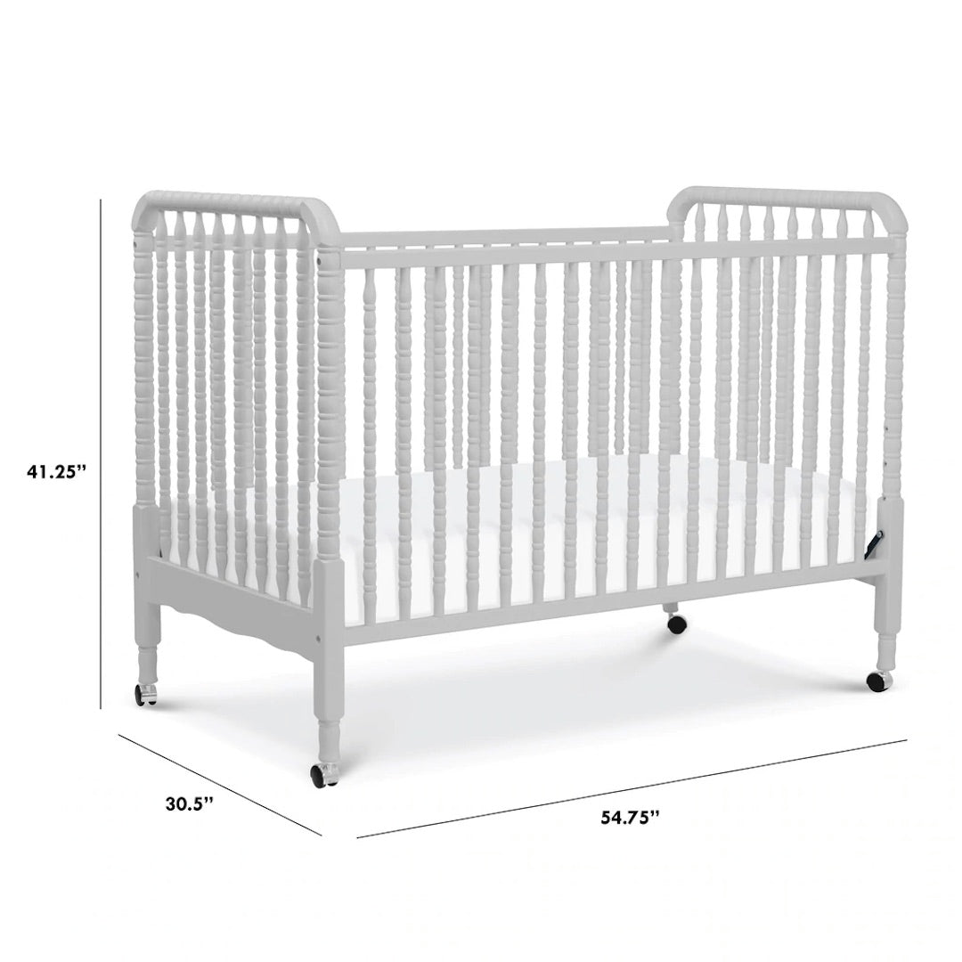 DaVinci Baby Jenny Lind 3-in-1 Convertible Crib with Toddler Conversion Kit