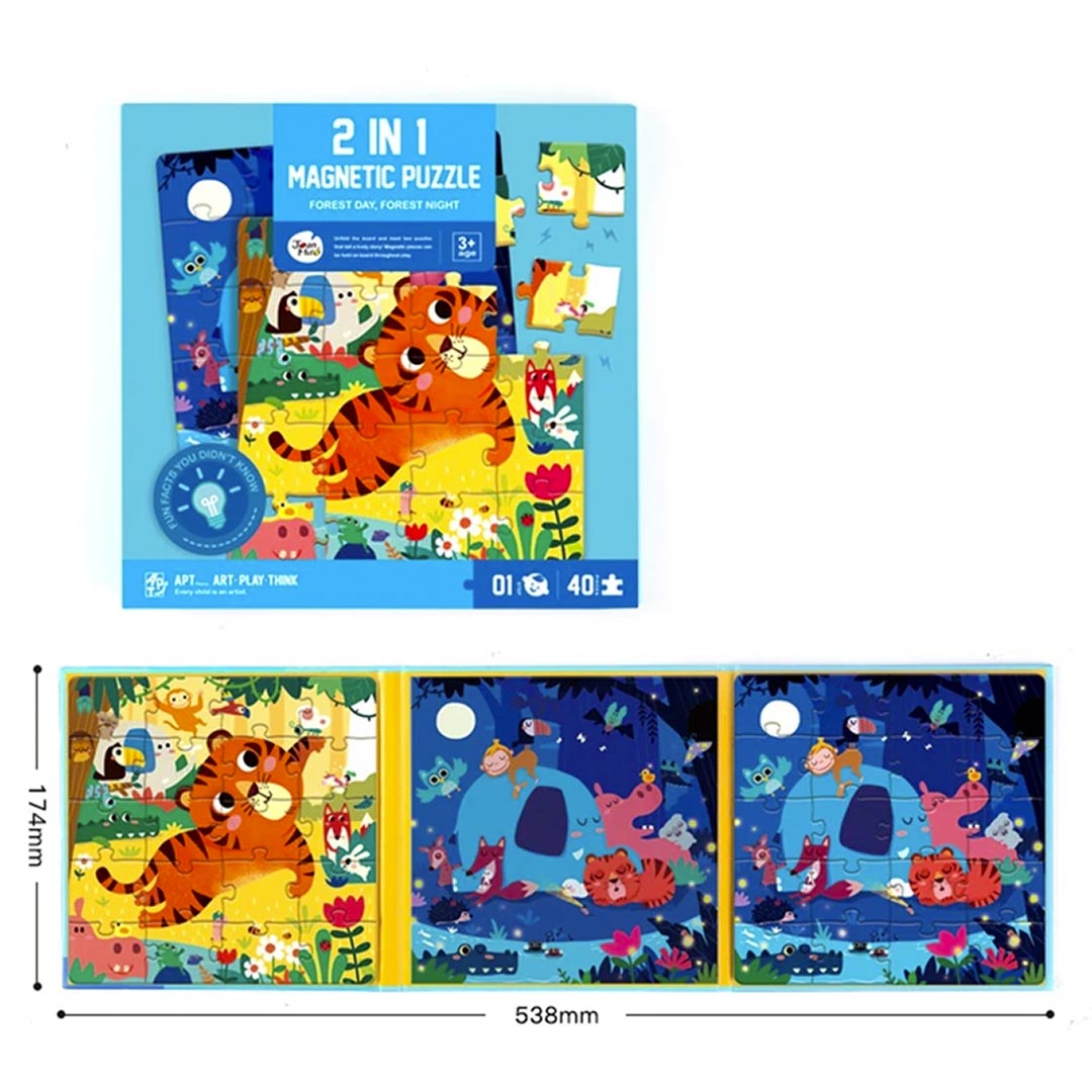 Joan Miro 2-in-1 Magnetic Puzzle