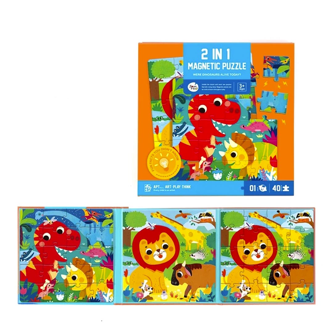 Joan Miro 2-in-1 Magnetic Puzzle