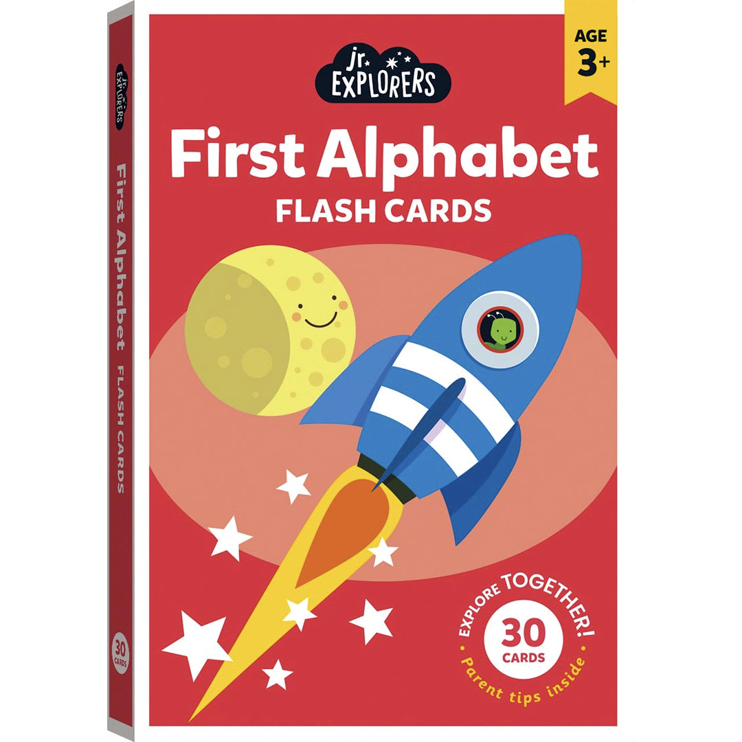 Junior Explorers First Alphabet (30 large flash cards)