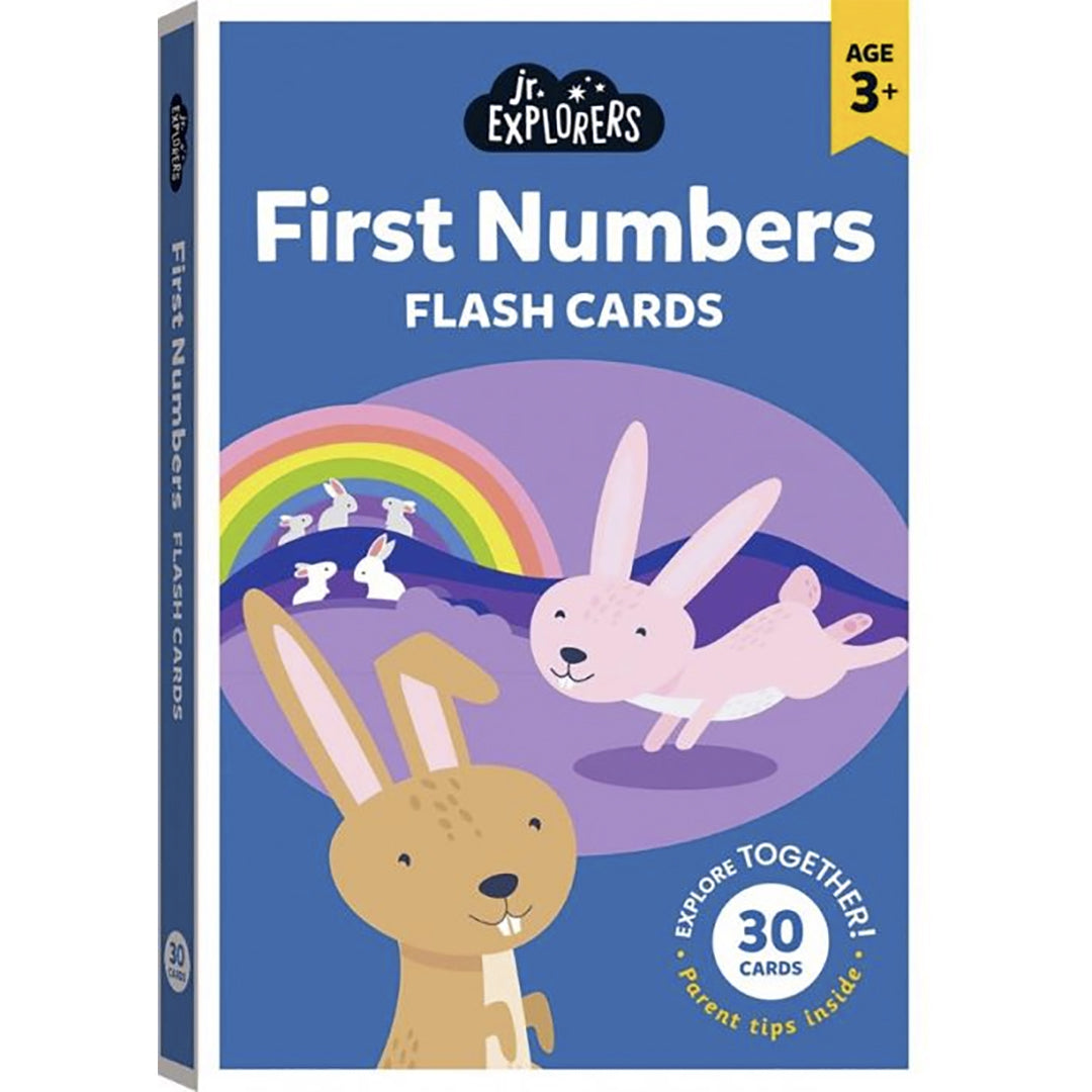 Junior Explorers First Numbers (30 large flash cards)