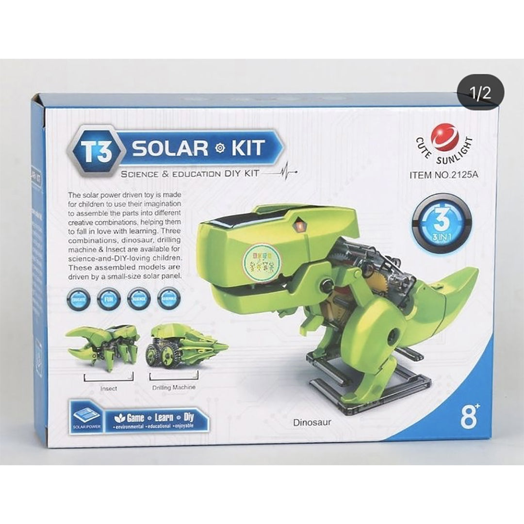 Kits for Kids 3-in-1 Solar Powered Kit