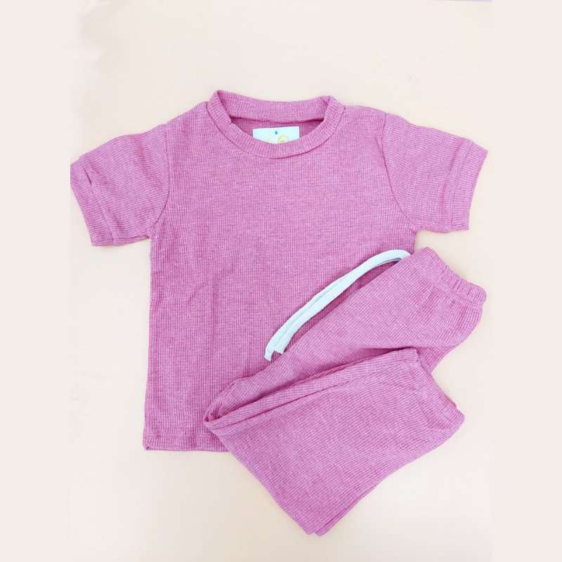 Kids Match Plain Kids' PJ Set