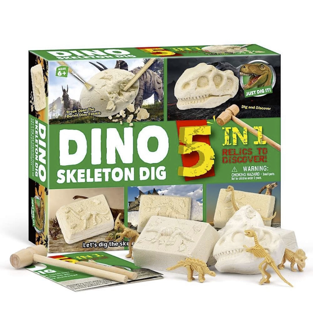 Kits for Kids 5-in-1 Dino Dig Kit