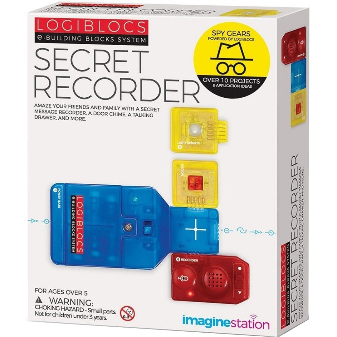 Kits for Kids Logiblocs Secret Recorder