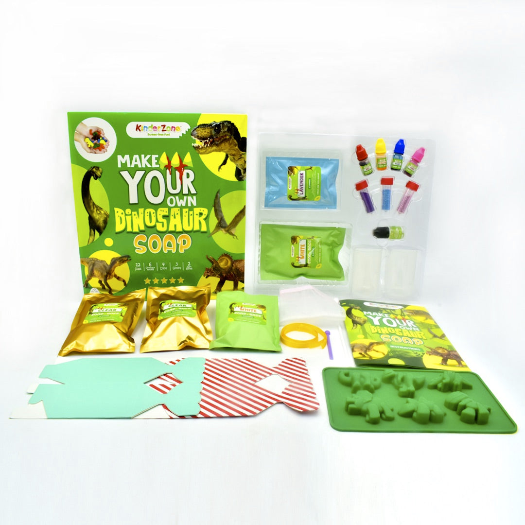 Kits for Kids Kinderzone Dinosaur Soap Kit