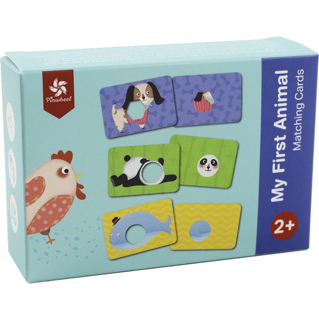 Pinwheel Early Childhood Matching Cards My First Animals