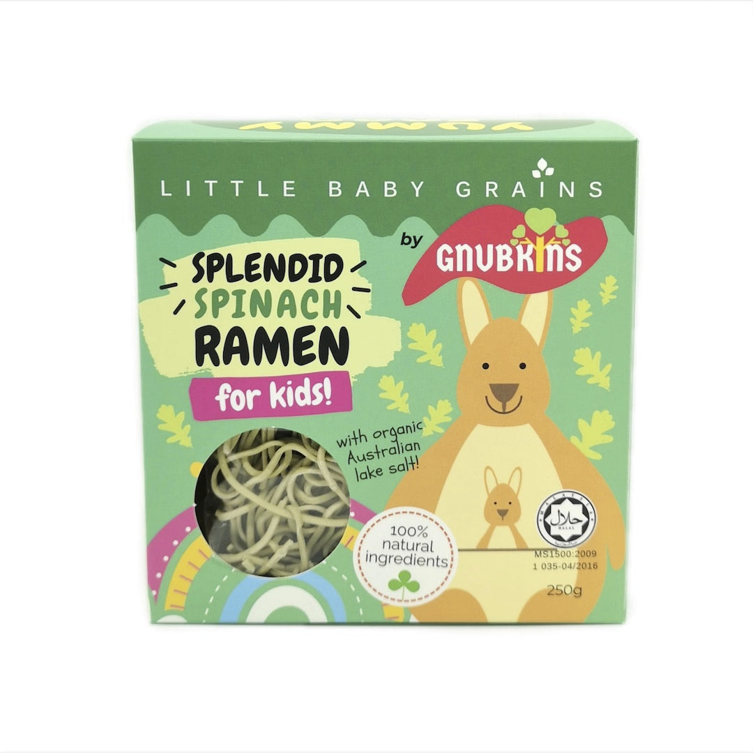 Little Baby Grains Gnubkins Splendid Spinach Ramen (250g)