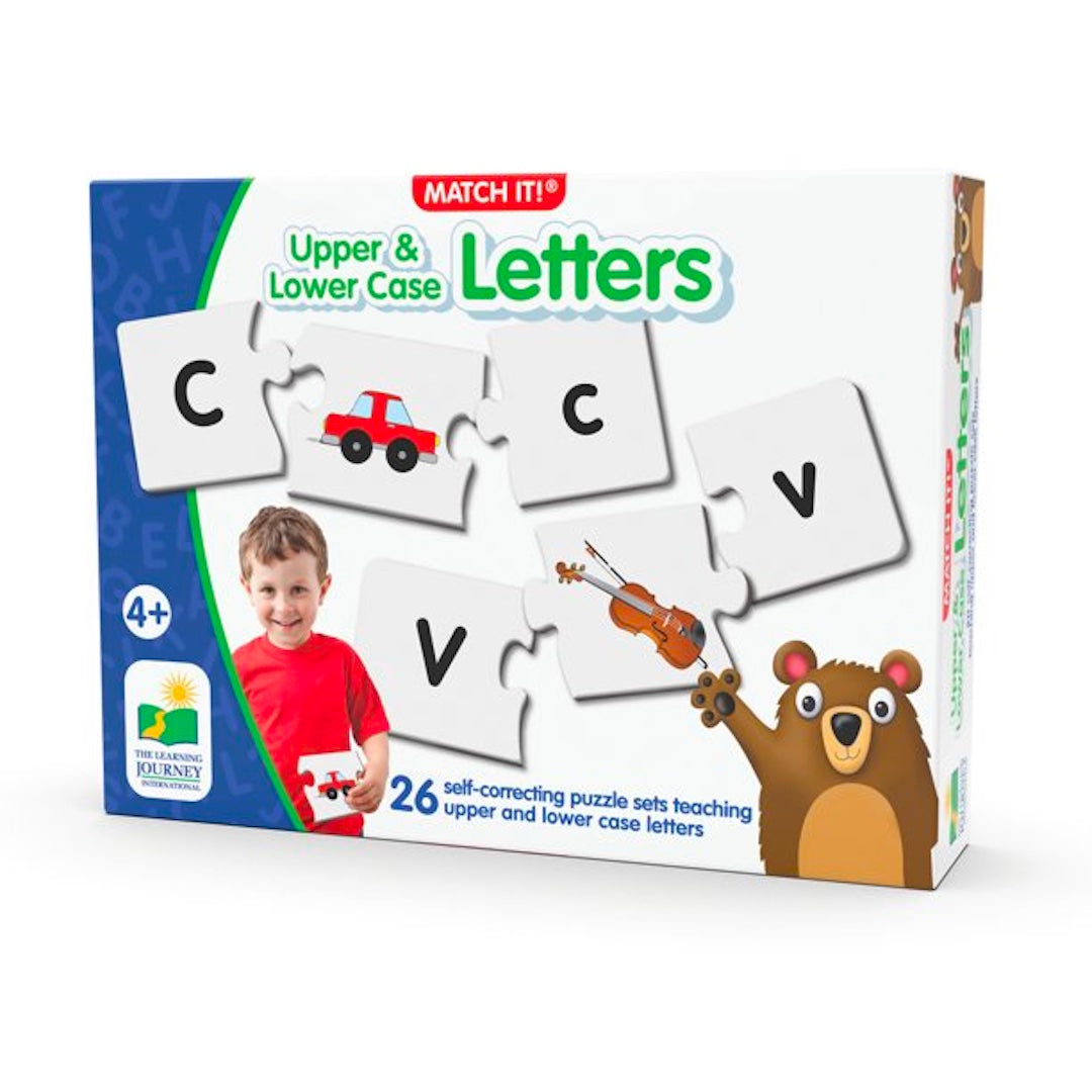 The Learning Journey Match It! Upper and Lower Case Letters