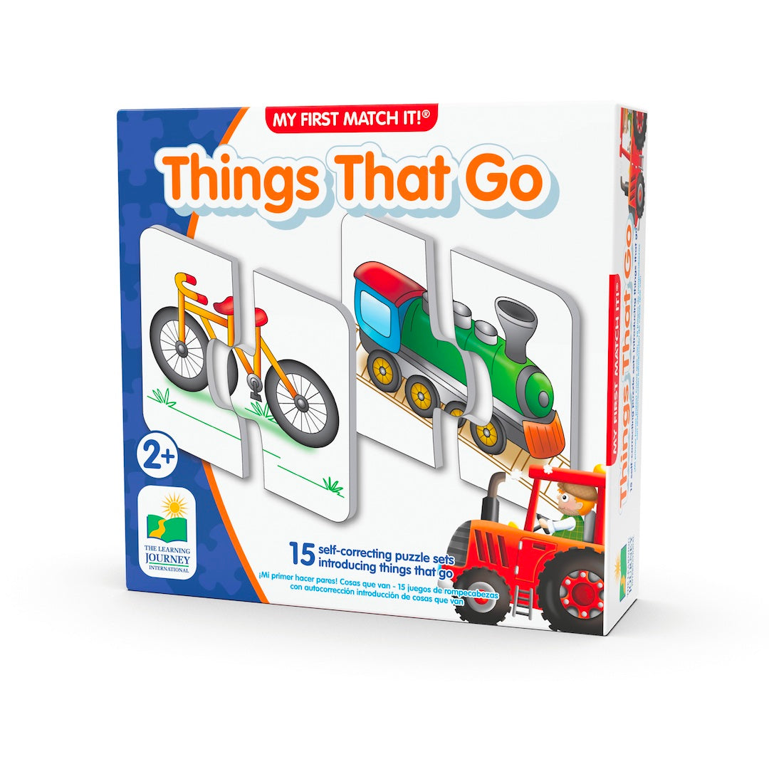 The Learning Journey My First Match It! Things That Go