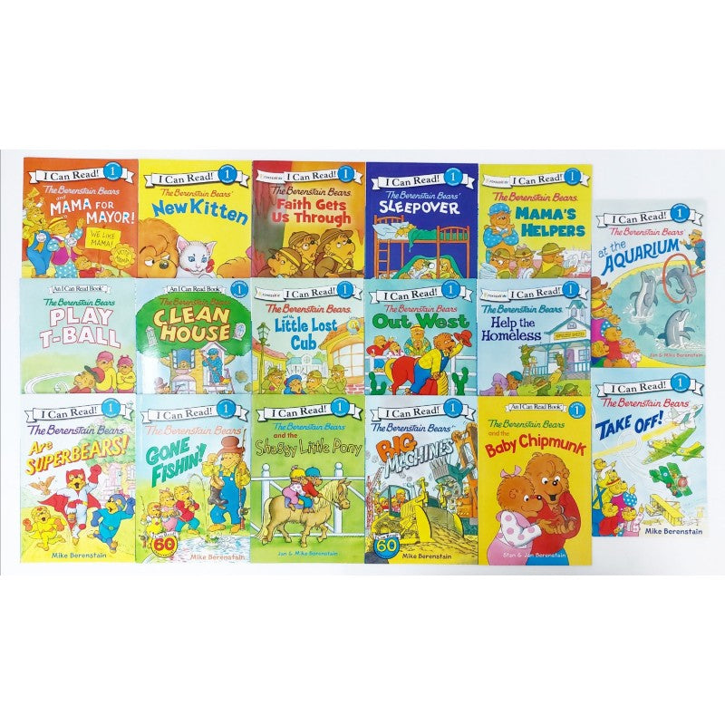 I Can Read Berenstain Bears Book Set A