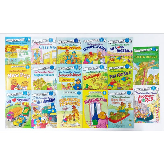 I Can Read Berenstain Bears Book Set (34 Books)
