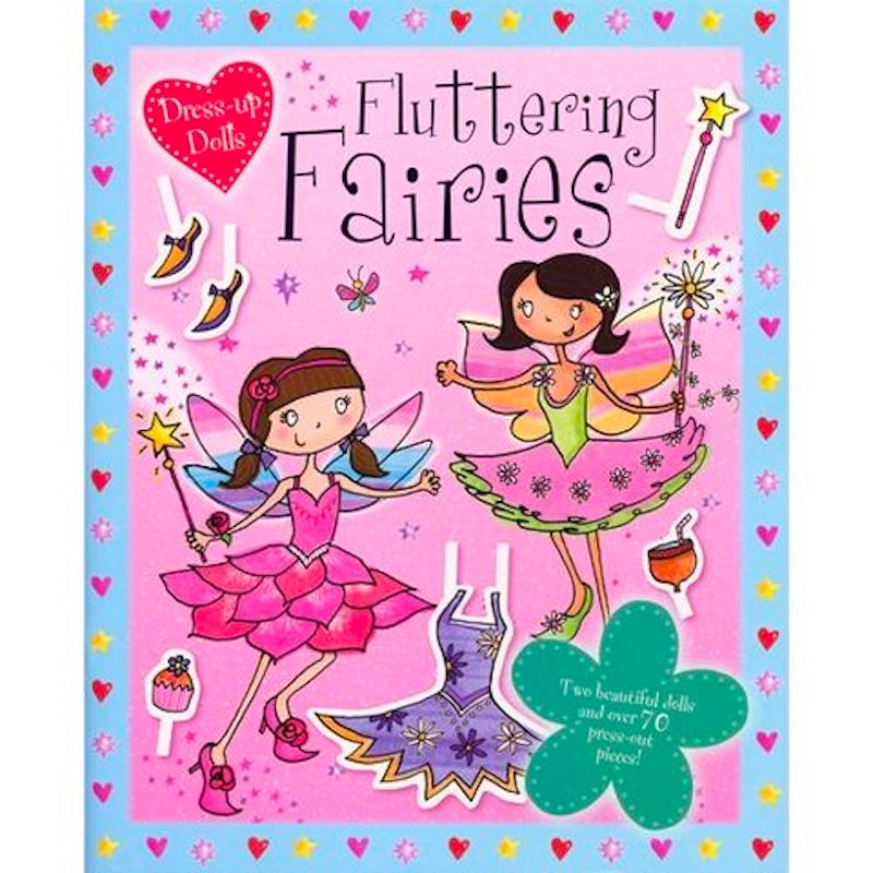 Little Fat Hugs Fluttering Fairies Dress-Up Paper Dolls