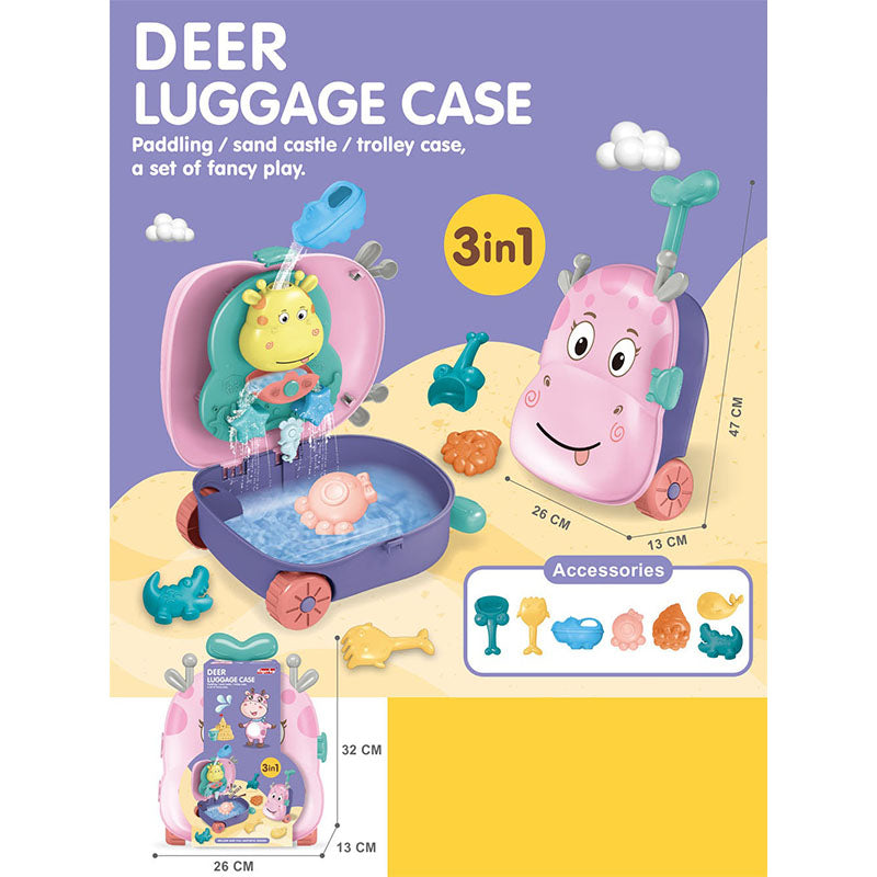 Little Fat Hugs 3-in-1 Beach Trolley/Case