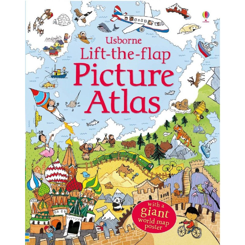 Usborne Lift-the-Flap Picture Atlas