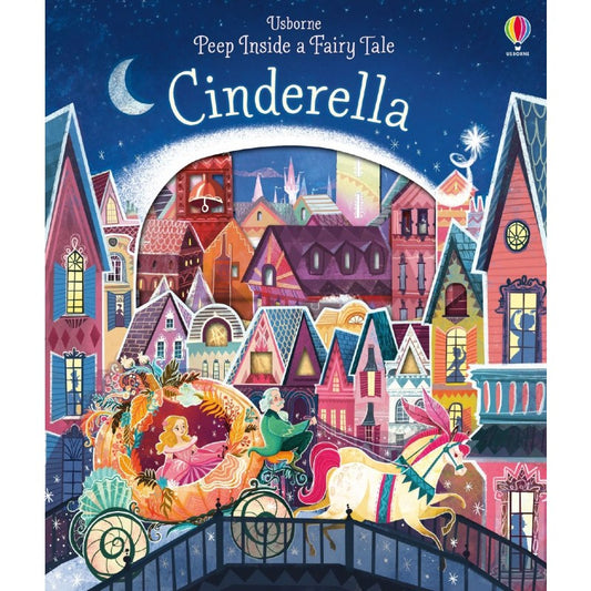 Little Fat Hugs Usborne Peep Inside a Fairy Tale - Cinderella