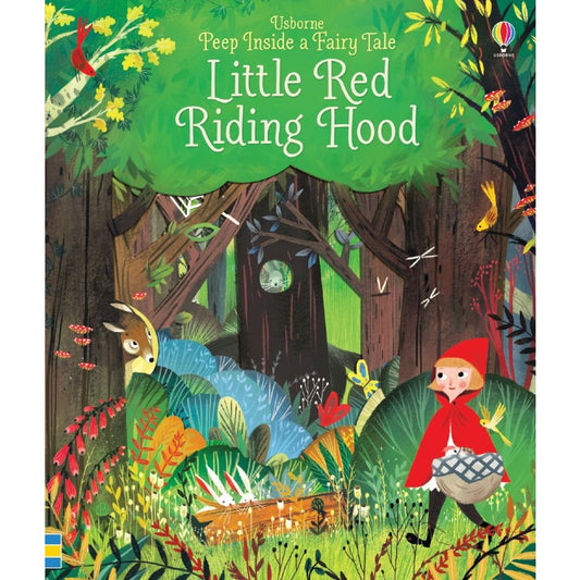 Little Fat Hugs Usborne Peep Inside a Fairy Tale - Little Red Riding Hood
