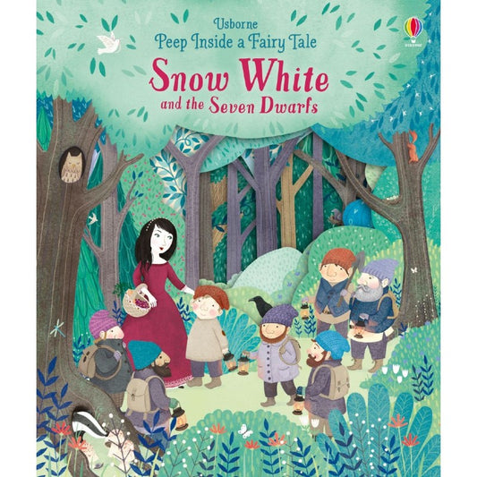 Little Fat Hugs Usborne Peep Inside a Fairy Tale - Snow White and the Seven Dwarfs