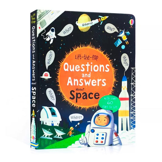 Little Fat Hugs Usborne Lift-the-Flap Questions and Answers About Space