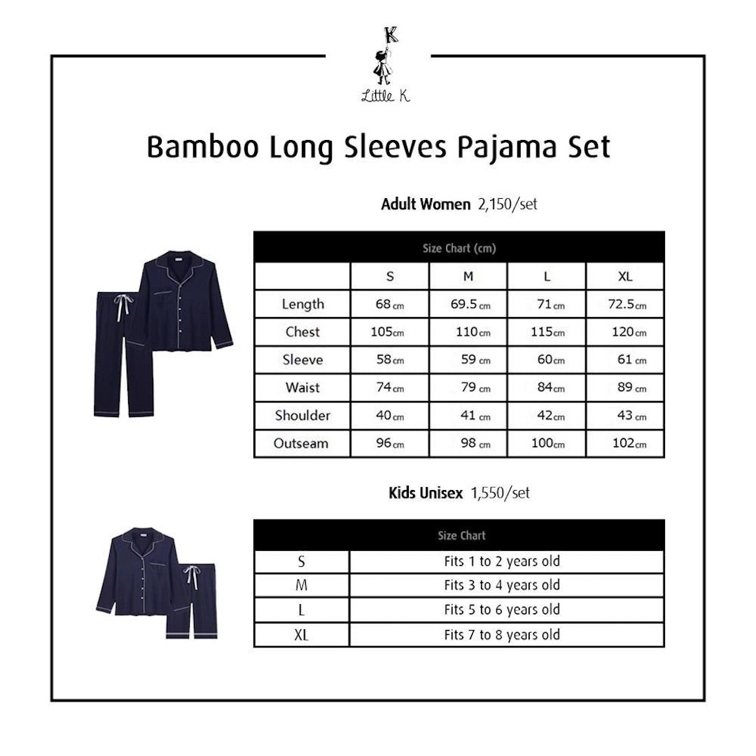 Little K Women's Long Sleeve Pajama Set