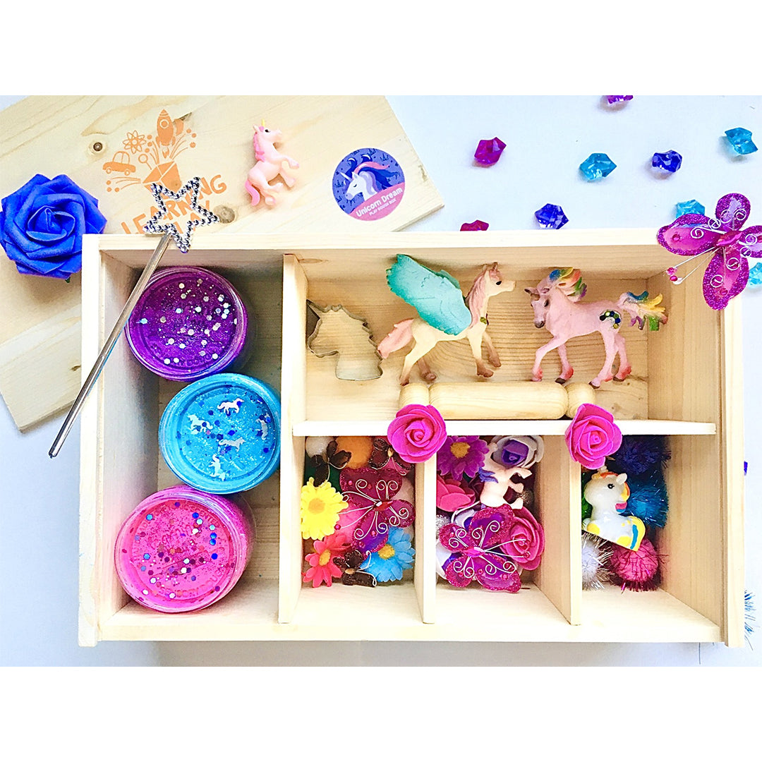 Learning Play Sensory Box: Unicorn