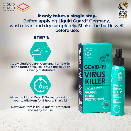 Liquid Guard Antimicrobial & Water-Repellent Protection: Textile Coating