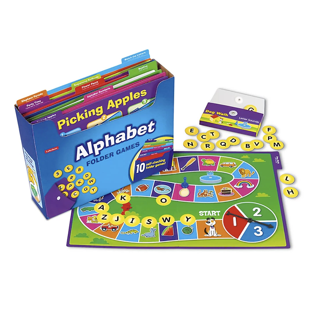 Lakeshore Alphabet Folder Games