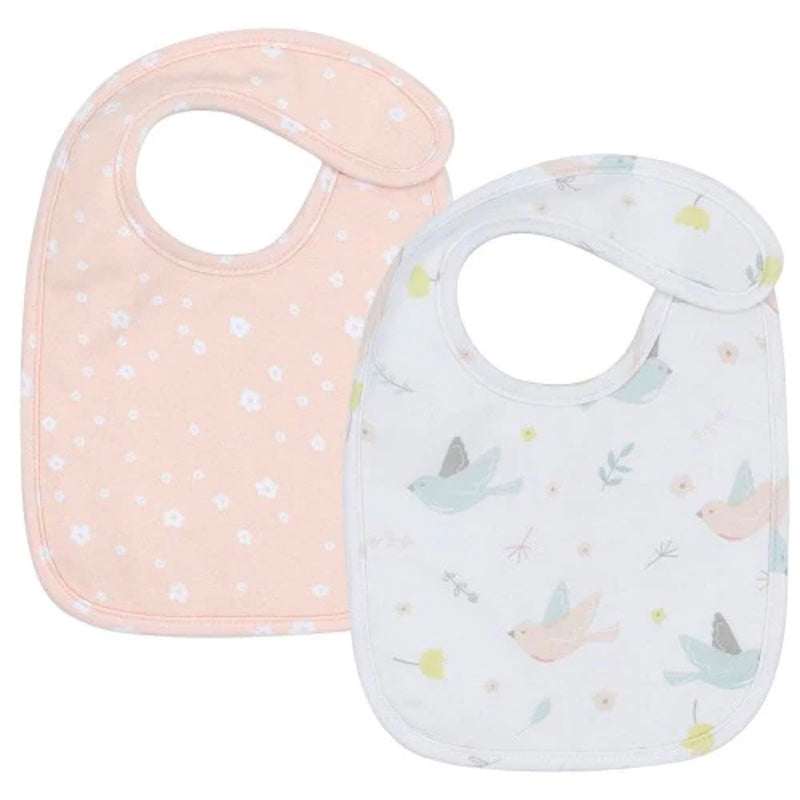 Living Textiles 2Pk Bibs