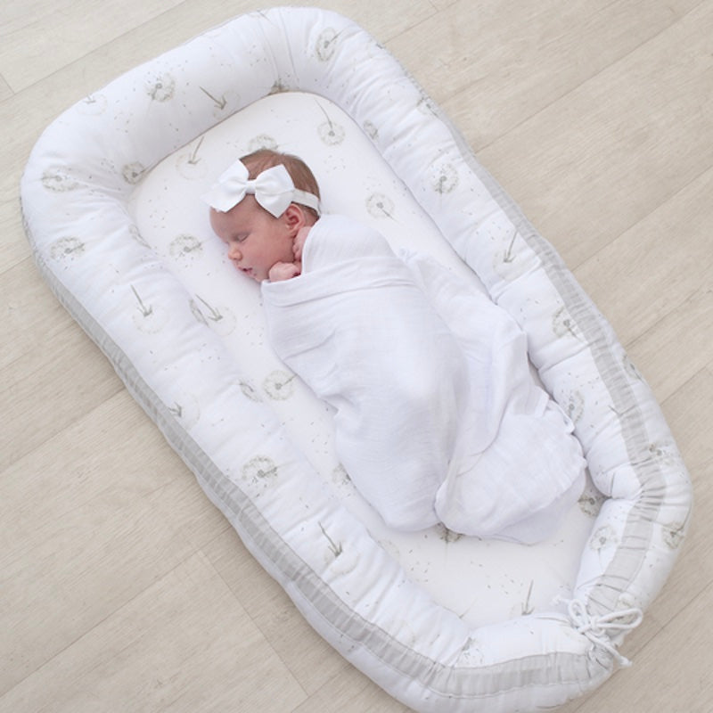 Living Textiles Organic Muslin Baby Nest