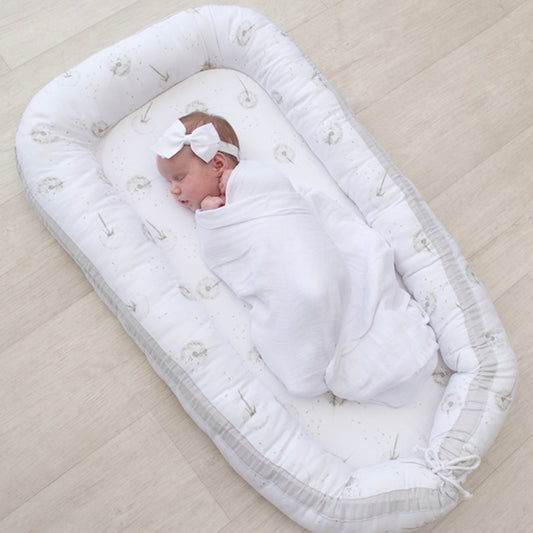 Living Textiles Organic Muslin Baby Nest