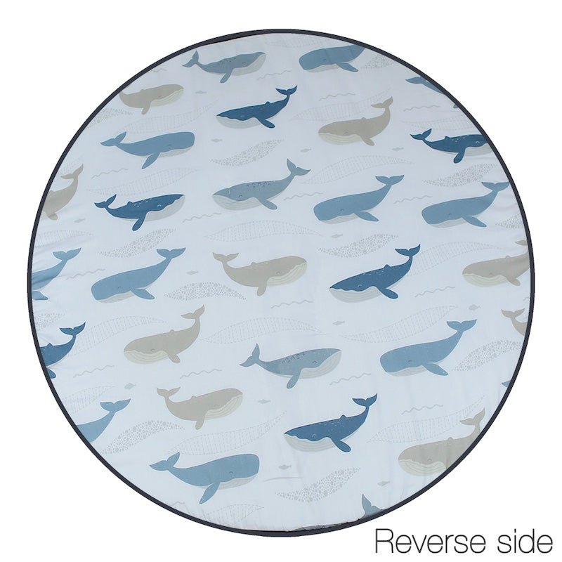 Living Textiles Round Play Mat with Milestone Cards - Oceania