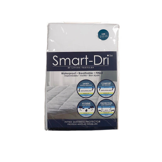 Living Textiles Smart-Dri Waterproof Mattress Protector - Crib