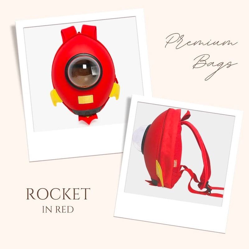 Little Yipees Premium Bag - Rocket (Red)