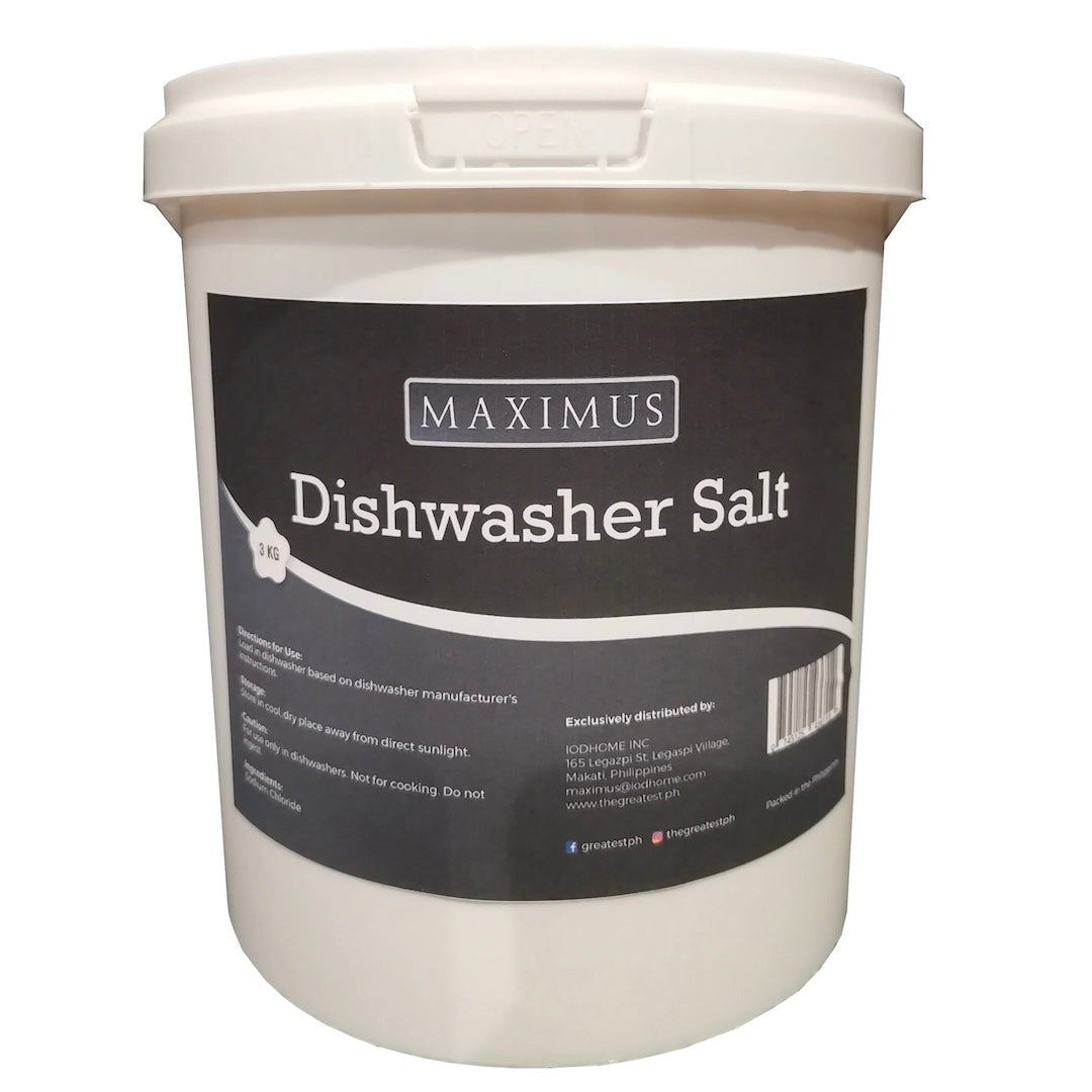 Maximus Dishwasher Salt (3kg)