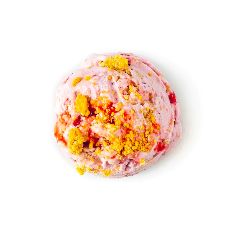 Manila Creamery Regular Gelato - Strawberry Crunch (Pint)