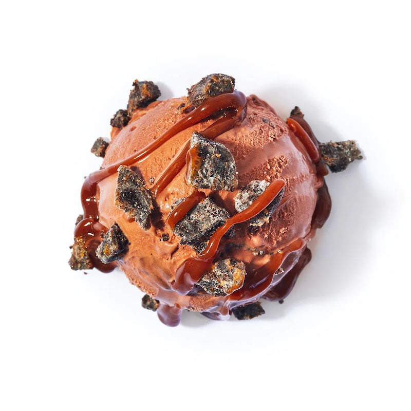 Manila Creamery Rocky Mountain Flavor Gelato - Triple Chocolate Hazelnut Crunch (Pint)