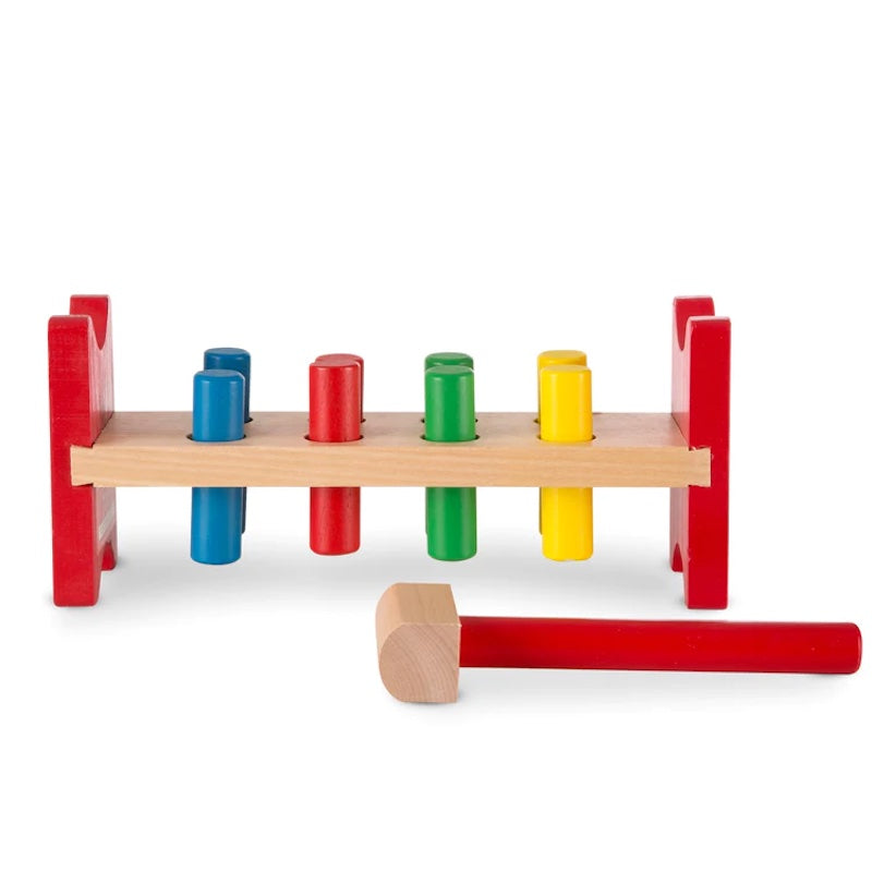 Melissa and Doug Pound-a-Peg Classic Toy