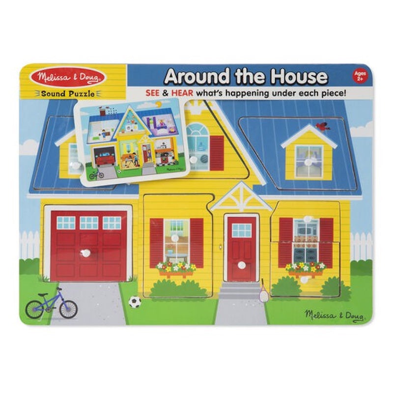 Melissa and Doug Around the House See and Hear Puzzle