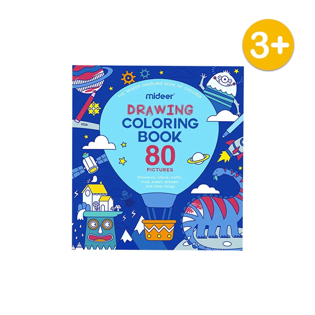 Mideer Drawing Coloring Book