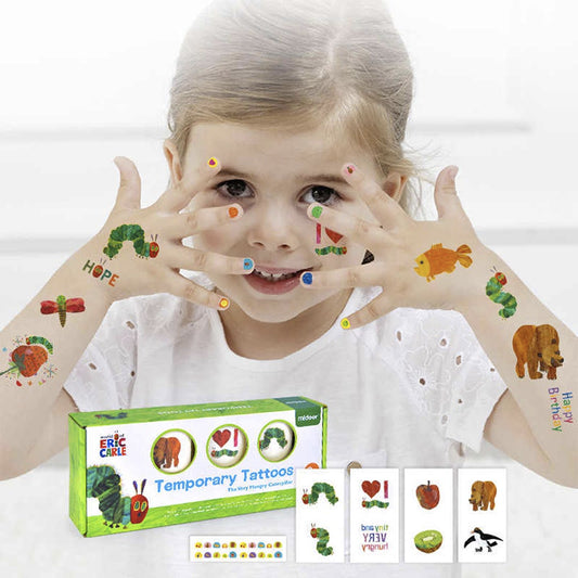 Mideer Eric Carle Temporary Tattoos