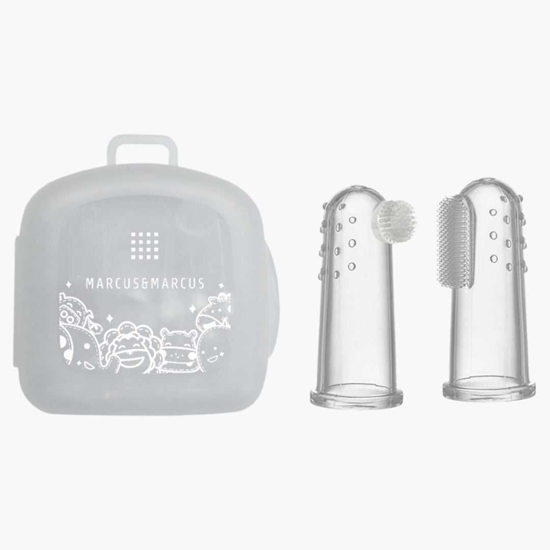 Marcus & Marcus Finger Toothbrush and Gum Massager